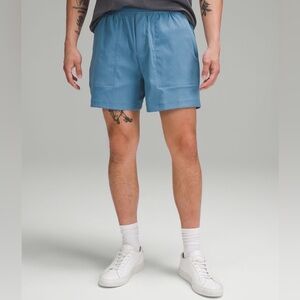 Lululemon Bowline Short 5" Woven Utility Blue